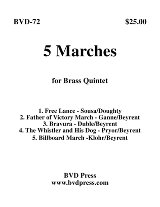 Book cover for 5 Marches