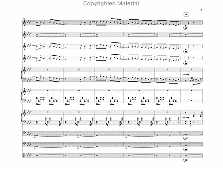 Hold Fast Percussion Ensemble scores gallery preview page 6