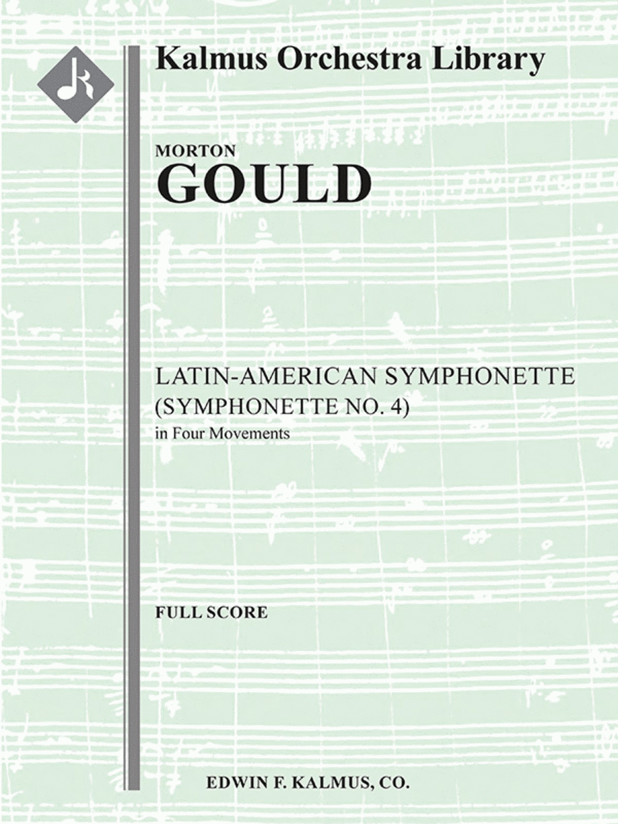 Latin American Symphonette (Symphonette No. 4) Concert Band scores gallery preview page 1