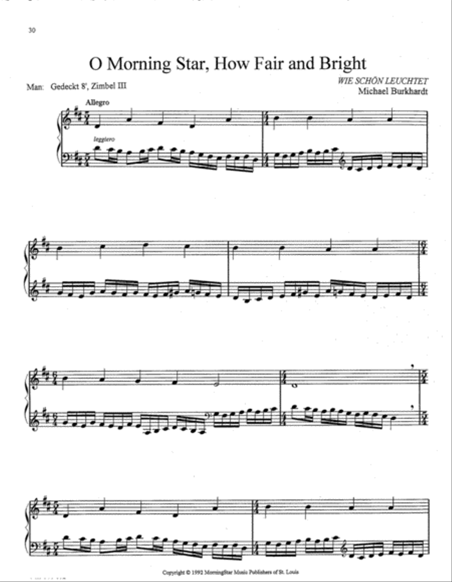 Music for Manuals - Advent, Christmas, Epiphany Organ scores gallery preview page 6
