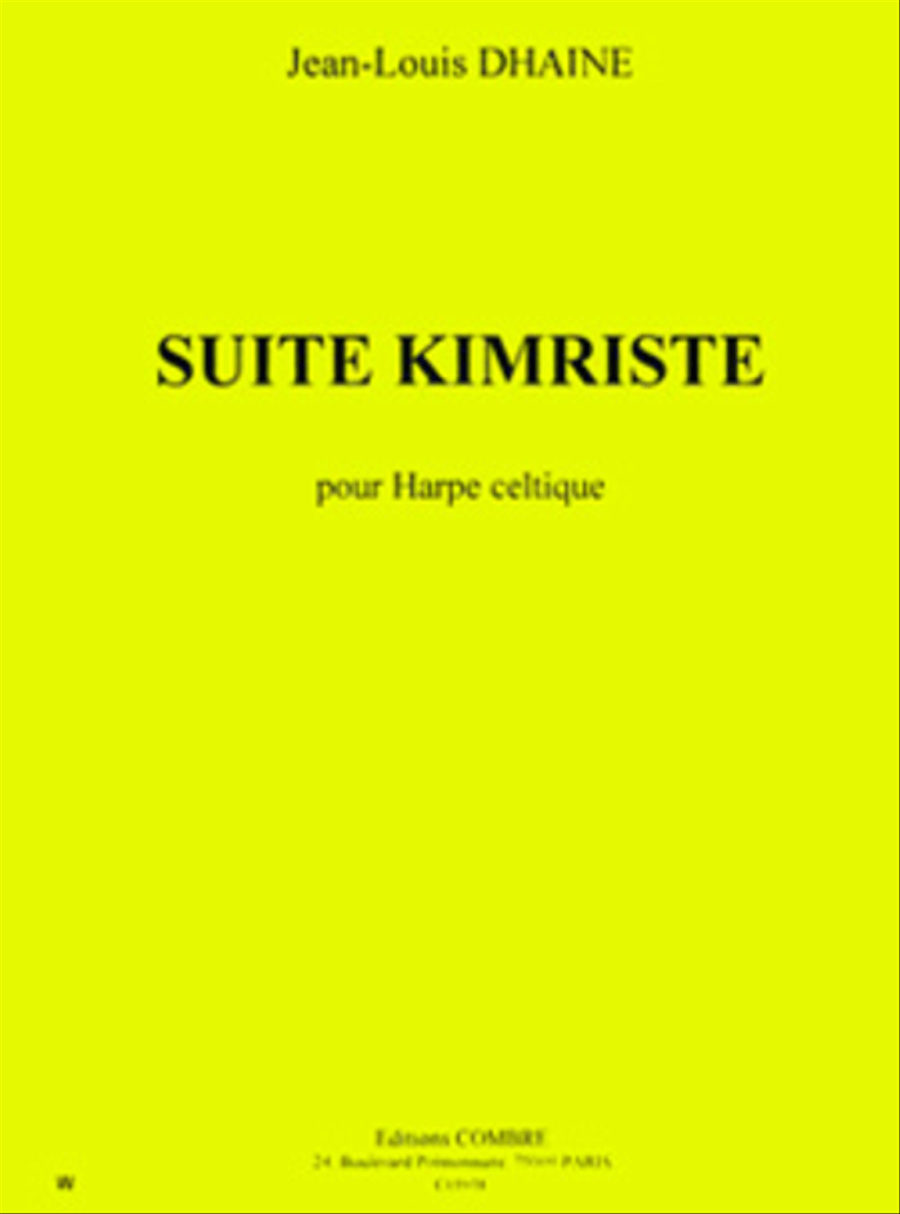Suite kimriste Suite kimriste Celtic Harp scores gallery preview page 1