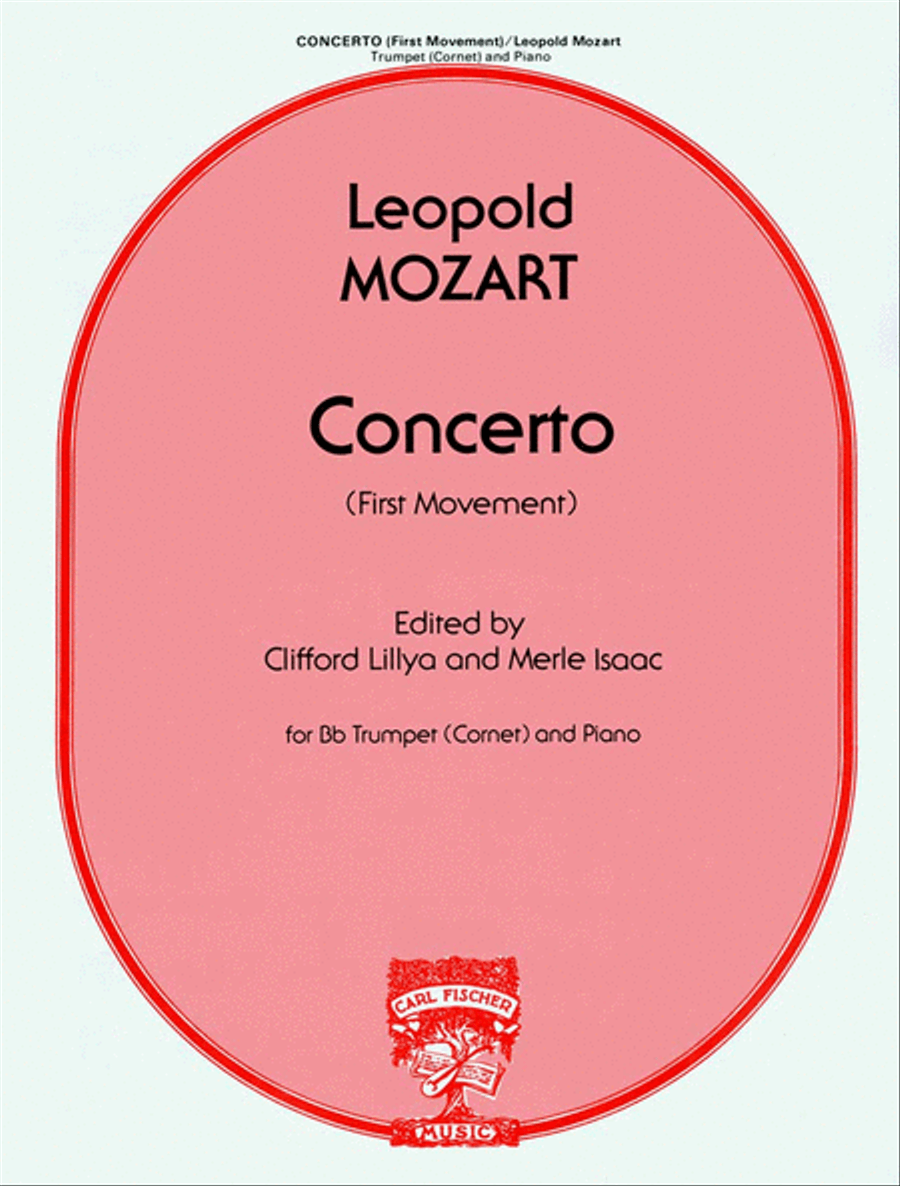 Concerto Concerto Cornet scores gallery preview page 1
