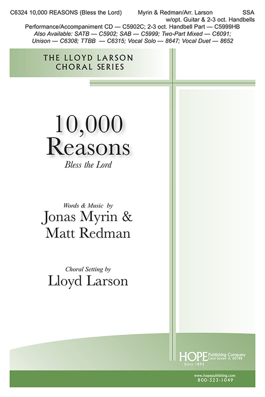 10,000 Reasons (Bless the Lord) SSA scores gallery preview page 1