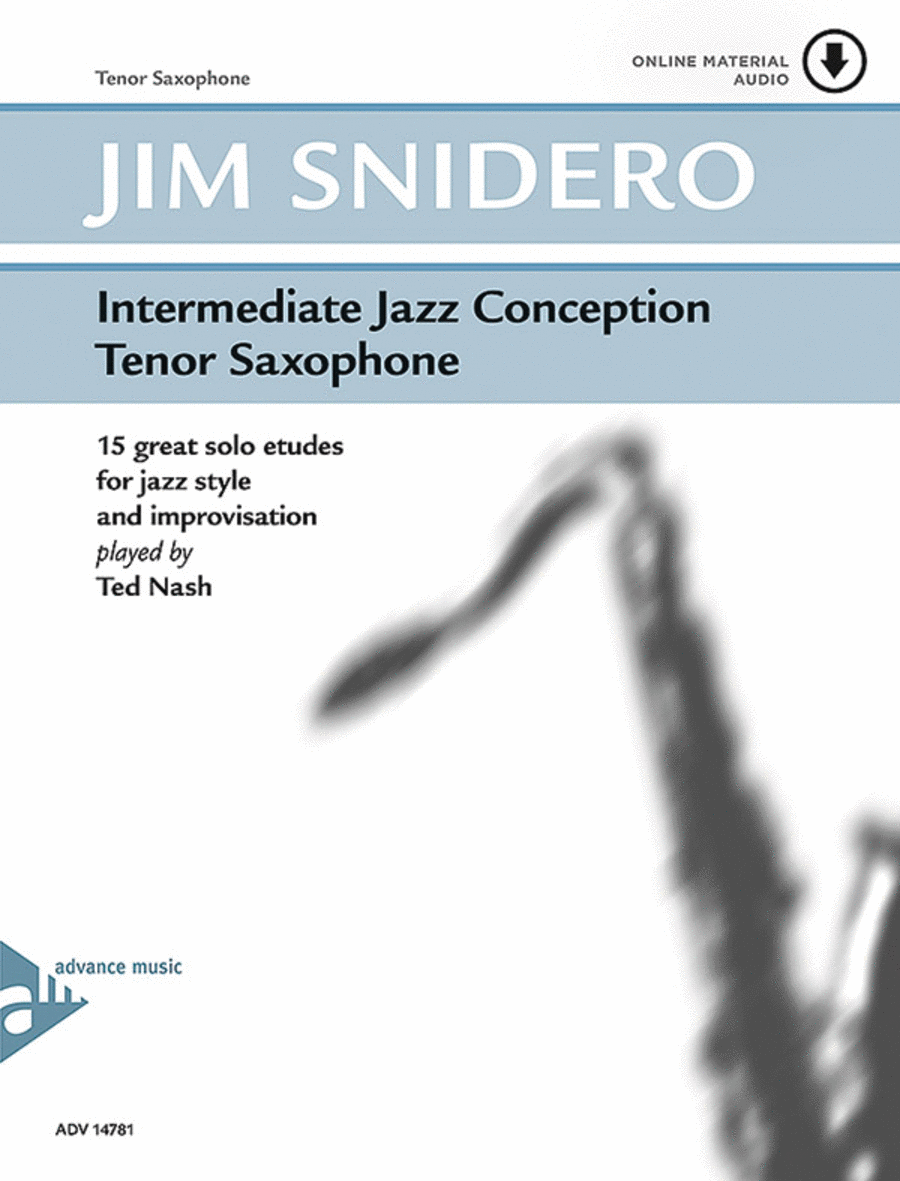 Intermediate Jazz Conception Tenor Saxophone Tenor Saxophone scores gallery preview page 1