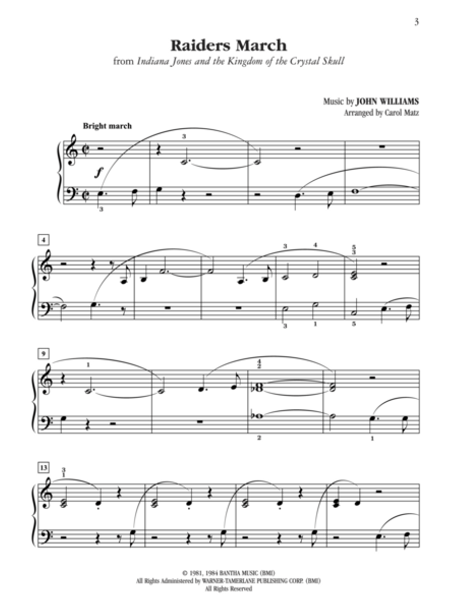 Raiders March (from Indiana Jones and the Kingdom of the Crystal Skull) Small Ensemble scores gallery preview page 2
