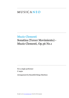 Sonatina Op.36 No.1 (Tercer Movimiento)-Muzio Clementi