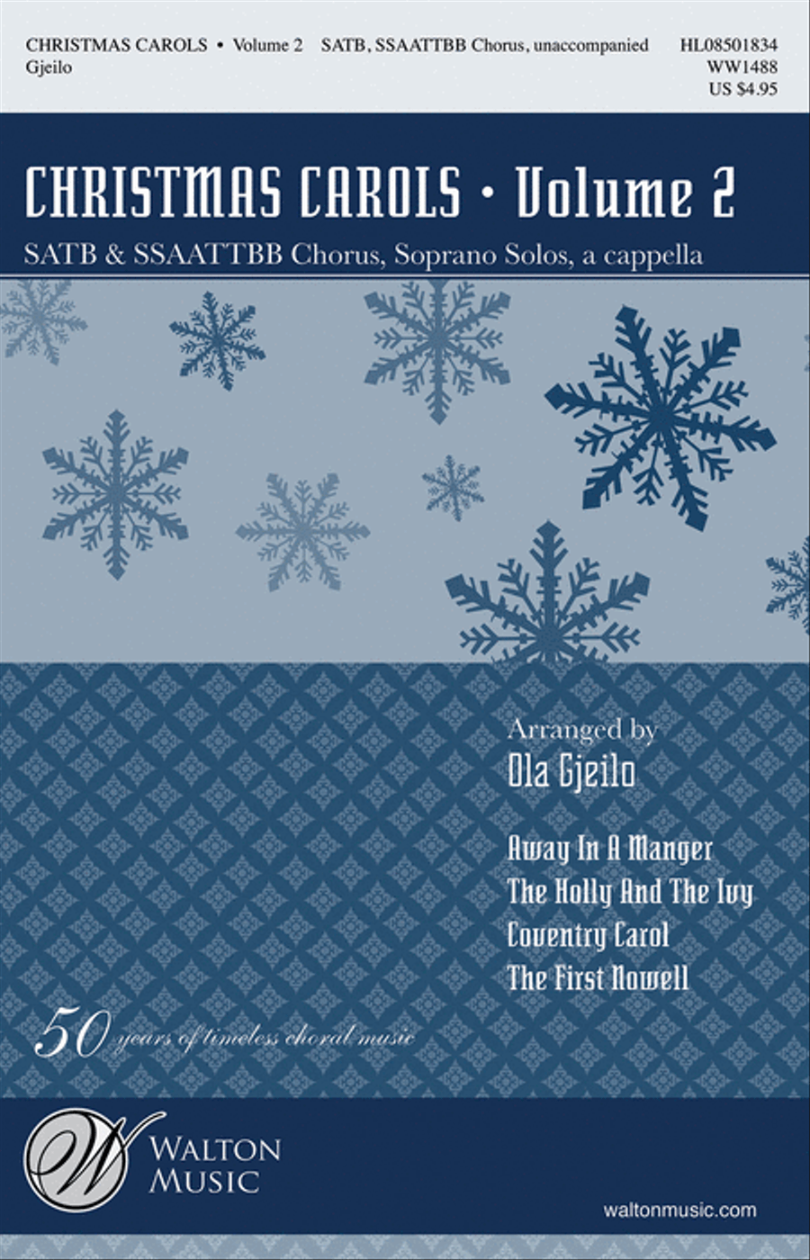 Christmas Carols, Volume 2 SSAATTBB scores gallery preview page 1
