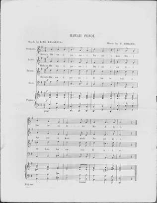 Hymn of Kamehameha I