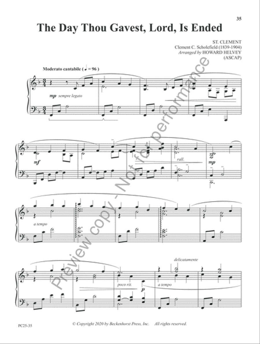 Transformations: Ten Piano Solos Based on Timeless Hymn Tunes Piano Solo scores gallery preview page 14
