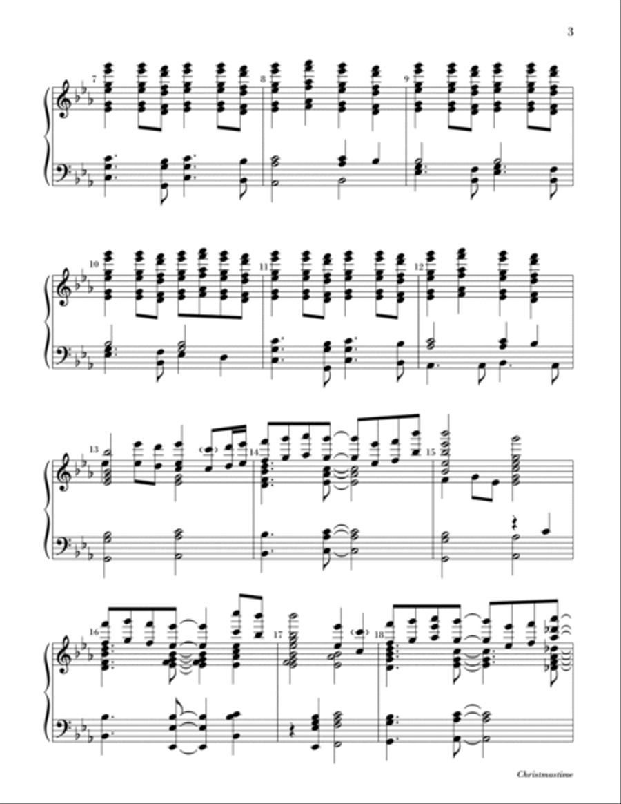 Christmastime Children's Choir scores gallery preview page 3