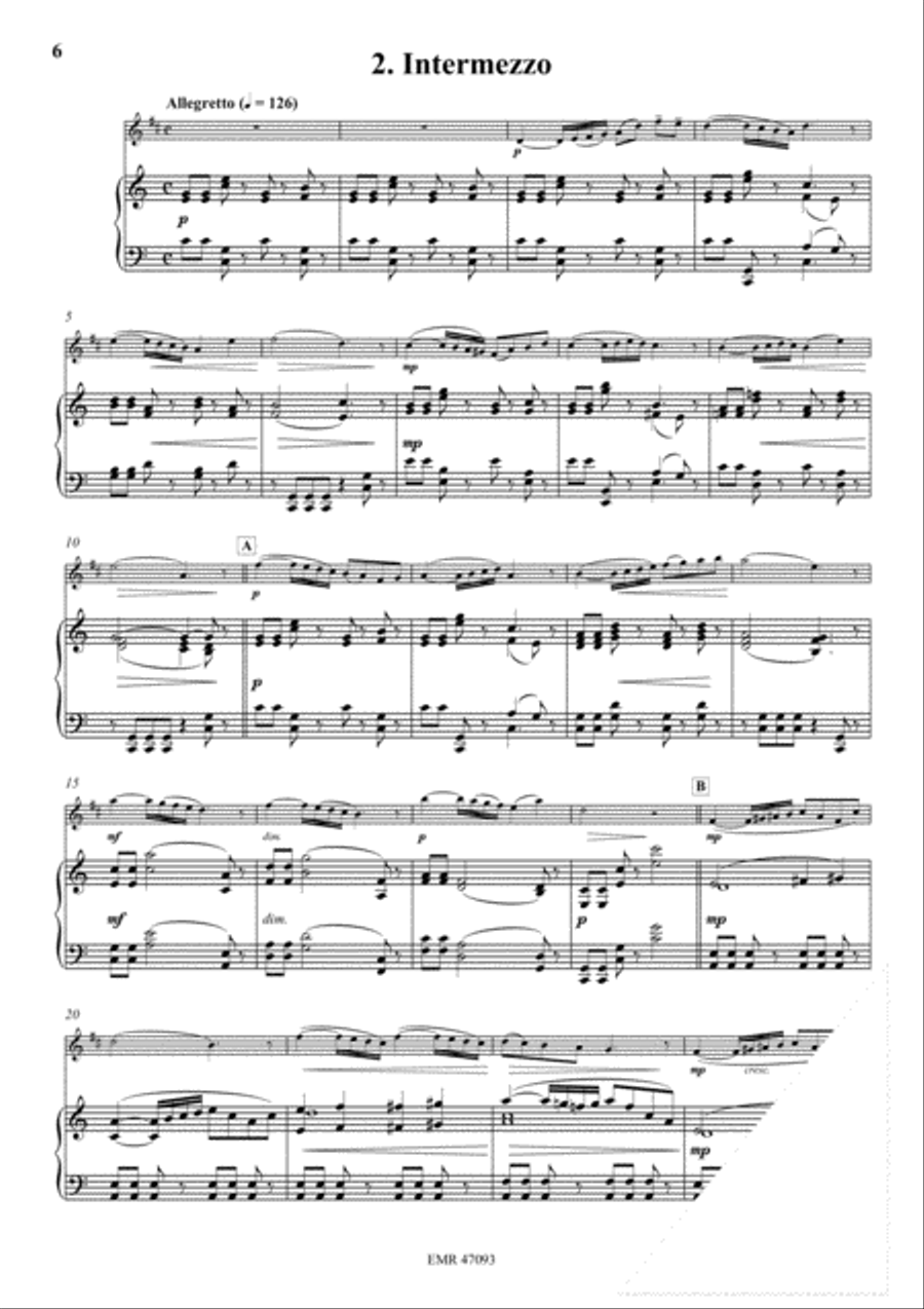 4 Humoresken Soprano Saxophone scores gallery preview page 4