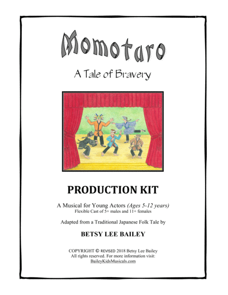 Momotaro, A Tale of Bravery - Children's Musical - Production Kit image number null
