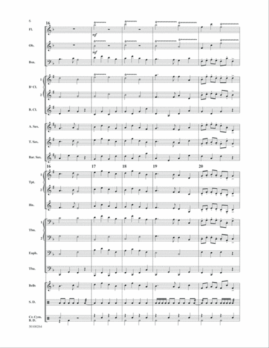 Revelry Concert Band scores gallery preview page 6