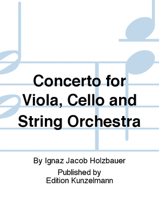 Concerto for viola and cello