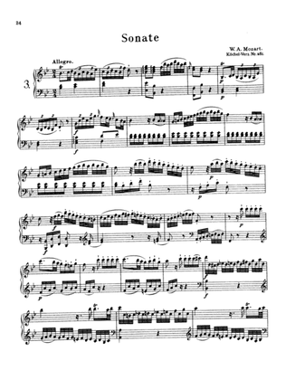 Book cover for Mozart: Piano Sonata No. 3 in B-flat Major