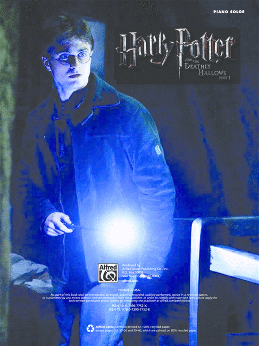 Harry Potter and the Deathly Hallows, Part 1 Piano Solo scores gallery preview page 2