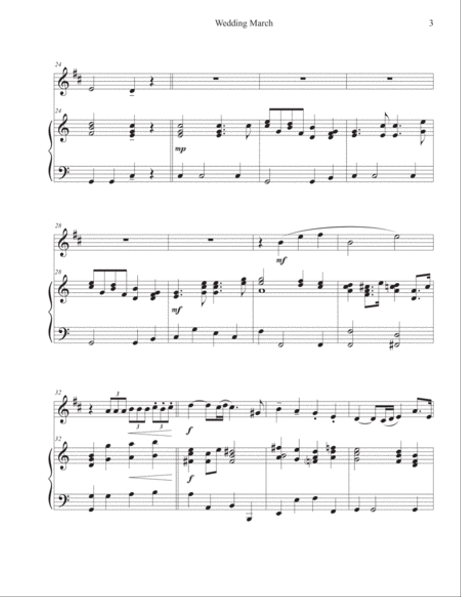 The Wedding Trumpet (Volume 2) Trumpet Solo scores gallery preview page 4