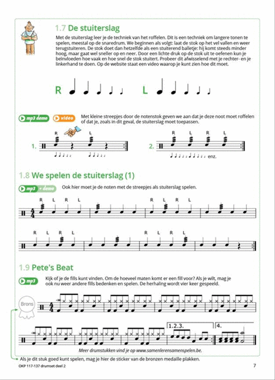 Samen Leren Samenspelen Vlaams Deel 2 Percussion scores gallery preview page 5