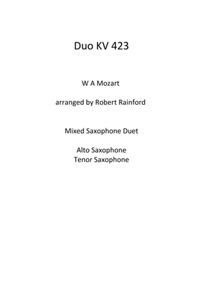 Duo KV423