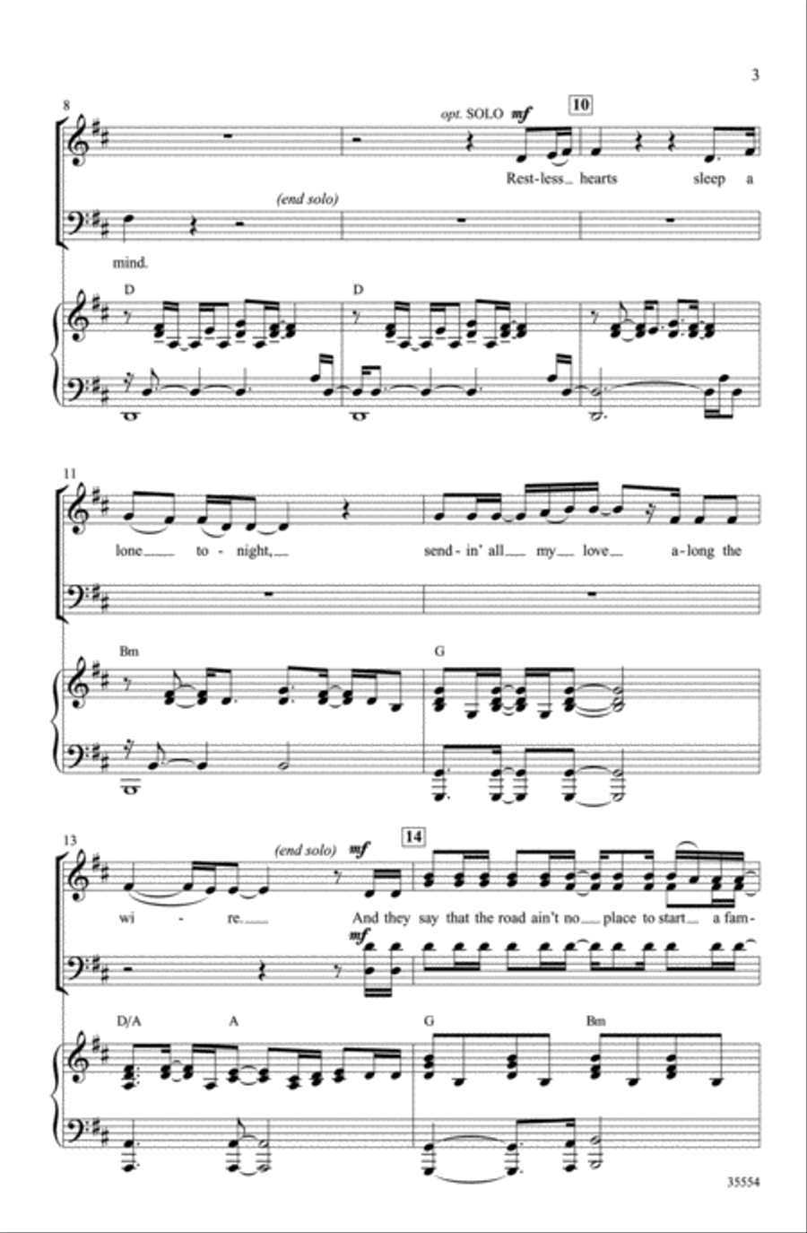 Faithfully Choir scores gallery preview page 2