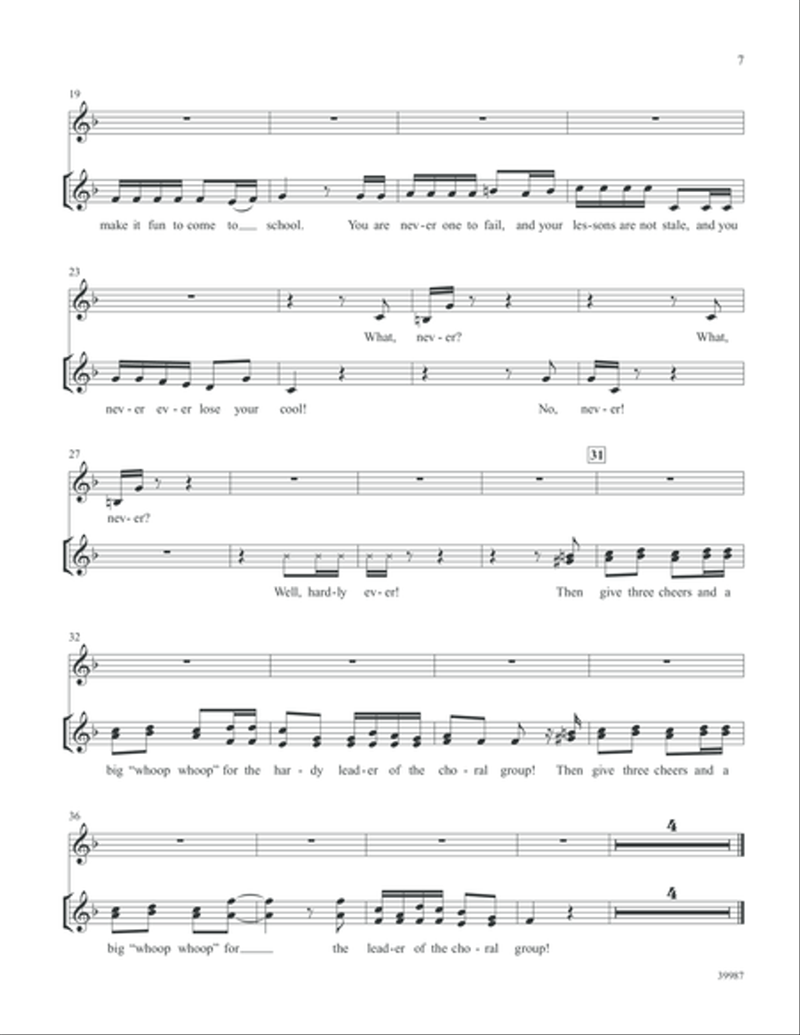 Gilbert & Sullivan ROCK! - SoundTrax CD (CD only) Choir scores gallery preview page 5