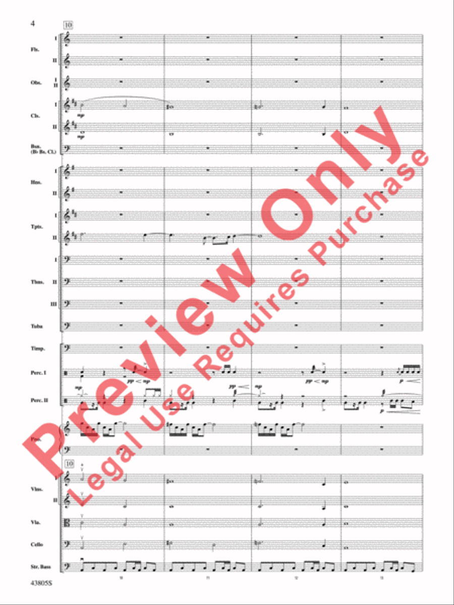 House of Cards (Theme) Full Orchestra scores gallery preview page 5
