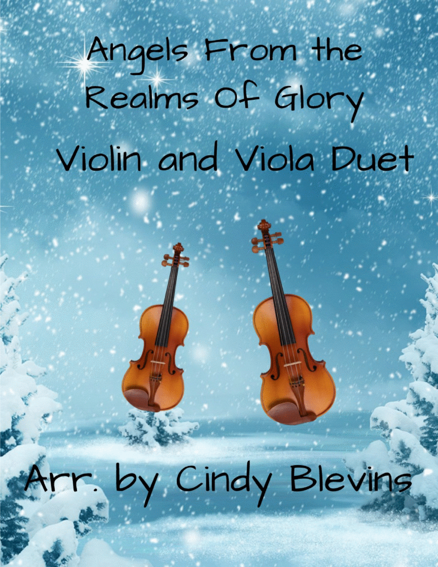 Angels From the Realms of Glory, for Violin and Viola image number null