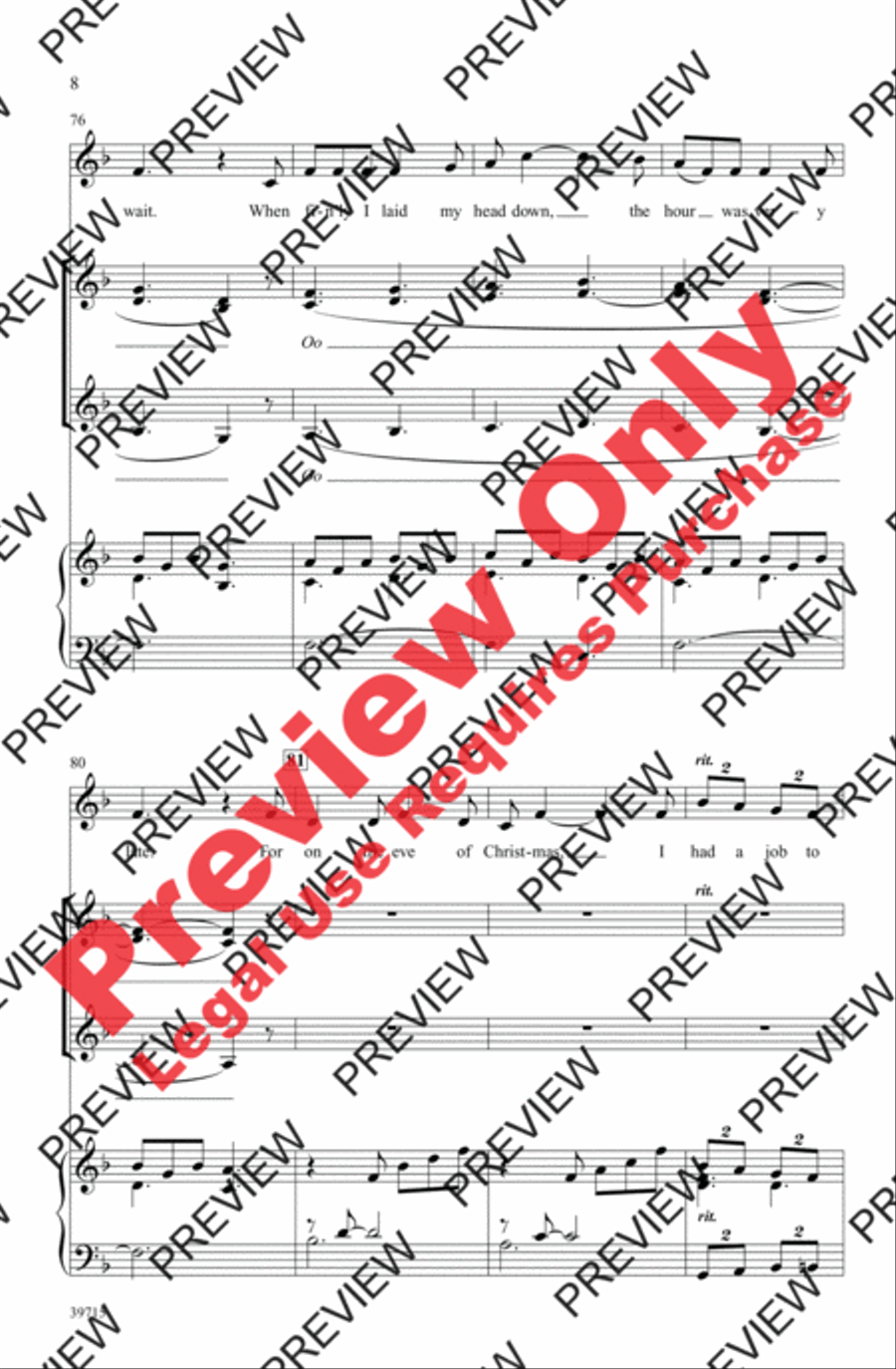 Jonathan's Bell Carol Jonathan's Bell Carol Women's Choir scores gallery preview page 8