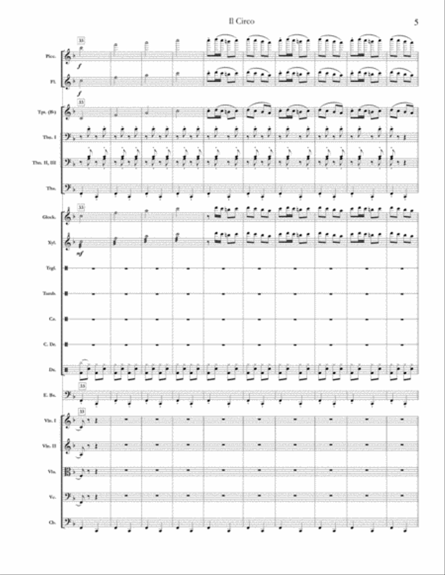Eskimo Lumber Full Orchestra scores gallery preview page 5