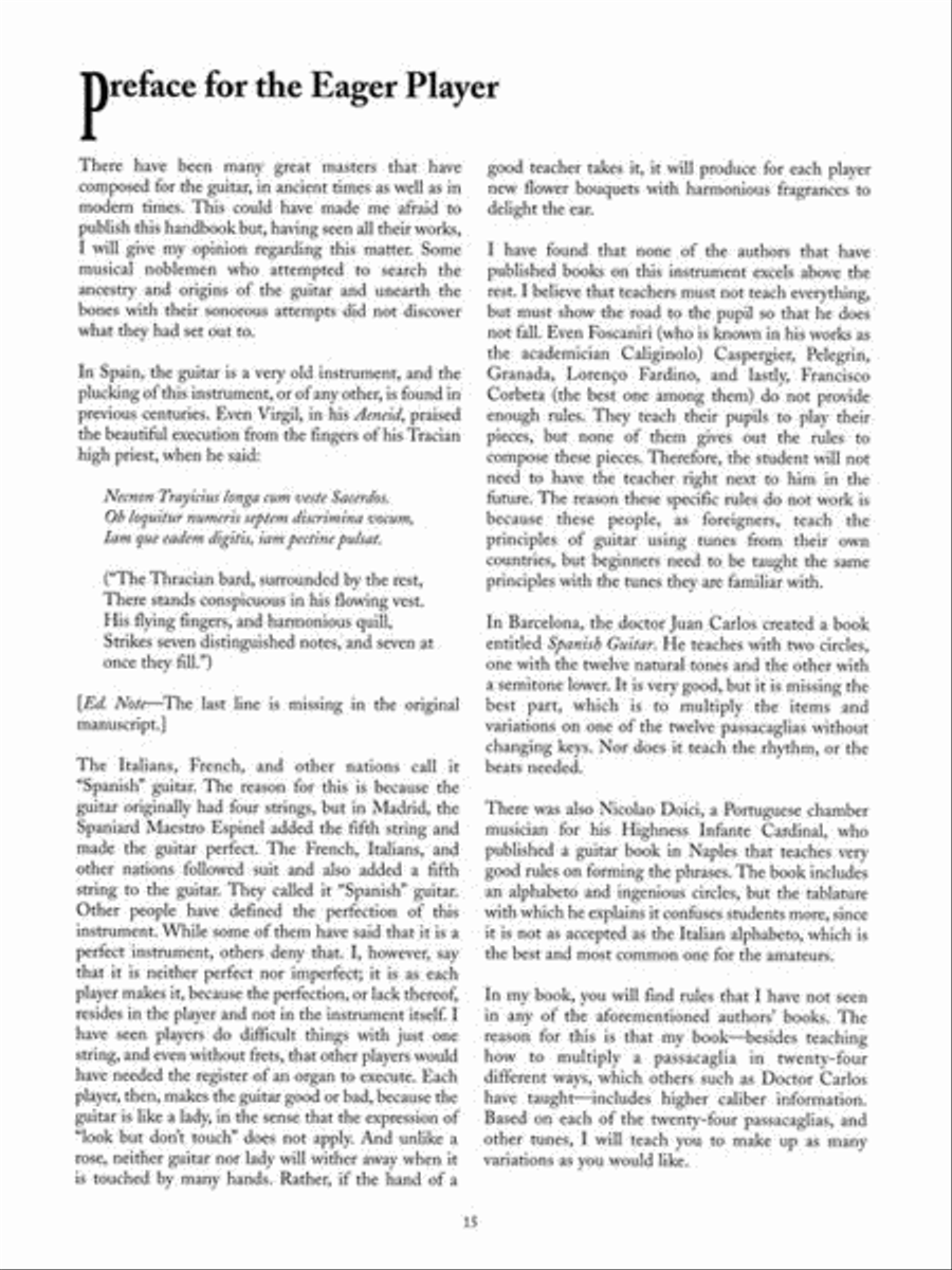 The Complete Works of Gaspar Sanz – Volumes 1 & 2 Acoustic Guitar scores gallery preview page 12