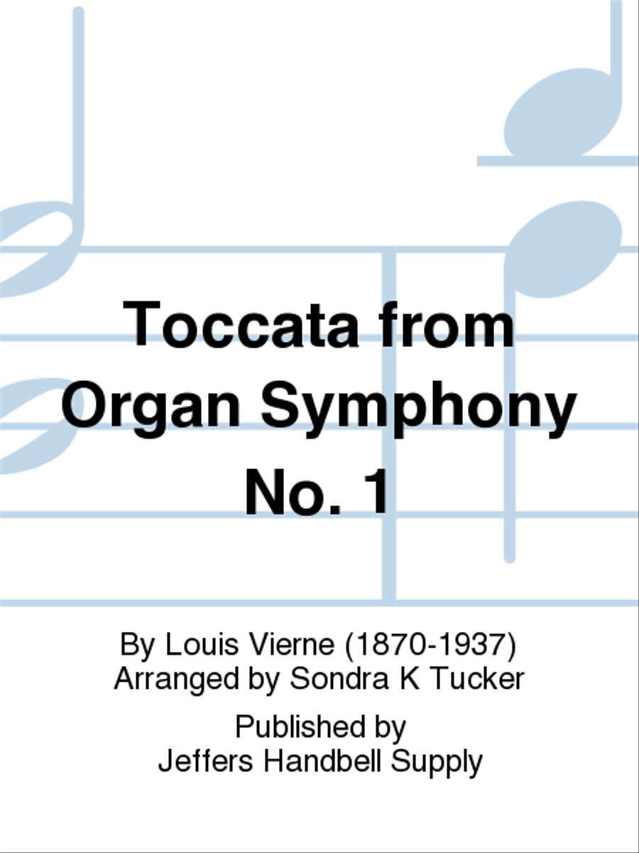 Toccata from Organ Symphony No. 1 6-Octaves scores gallery preview page 1