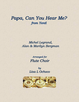 Book cover for Papa, Can You Hear Me?