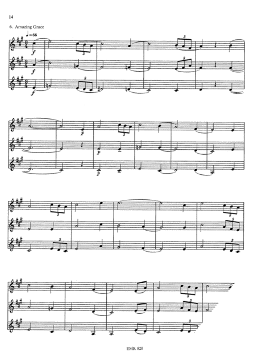 Golden Hits Euphonium Trio scores gallery preview page 8