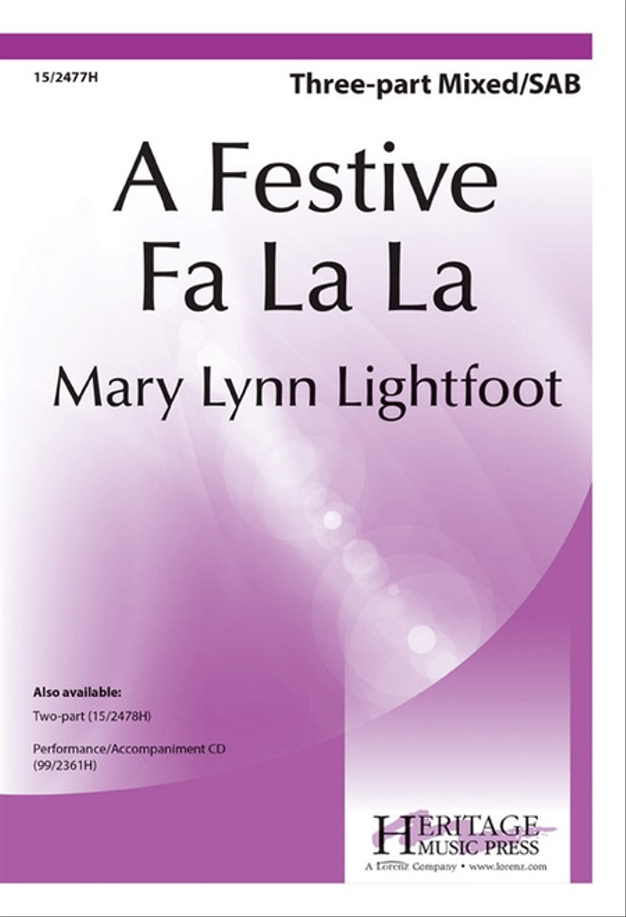A Festive Fa La La A Festive Fa La La 3-Part scores gallery preview page 1