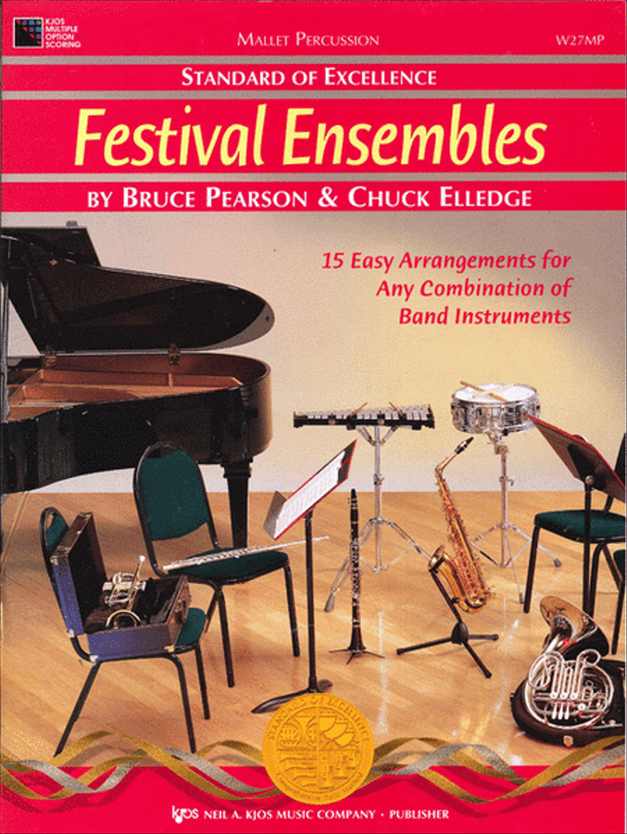 Standard of Excellence: Festival Ensembles-Mallet Percussion Concert Band Methods scores gallery preview page 1