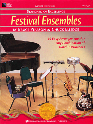 Book cover for Standard of Excellence: Festival Ensembles-Mallet Percussion