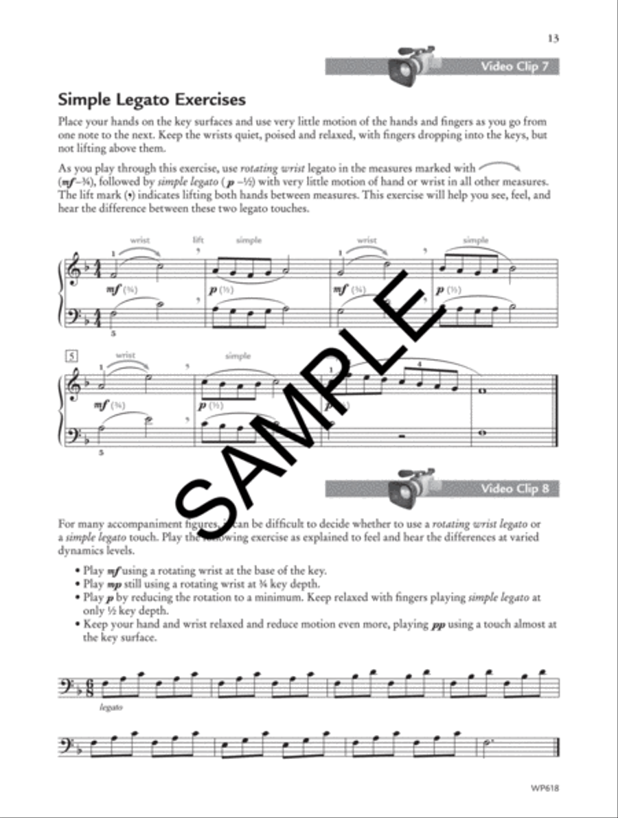 Palette of Touches Piano Method scores gallery preview page 3