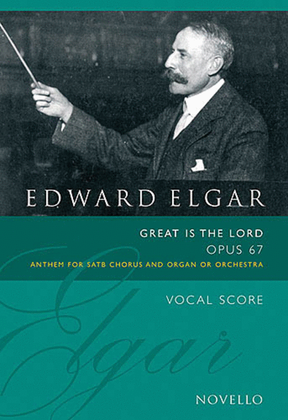 Book cover for Great Is the Lord, Op. 67