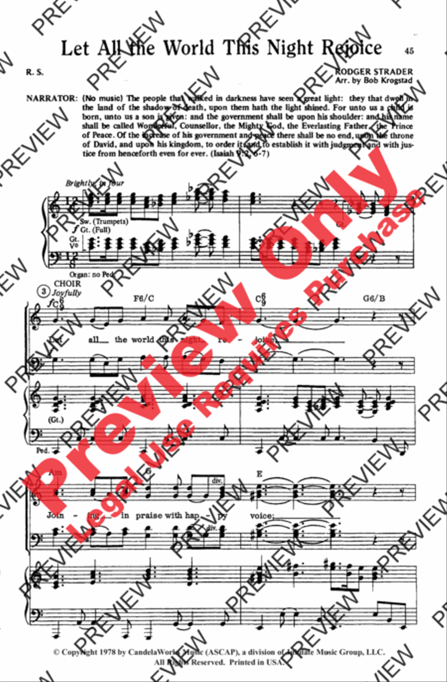King of Love King of Love 4-Part scores gallery preview page 20