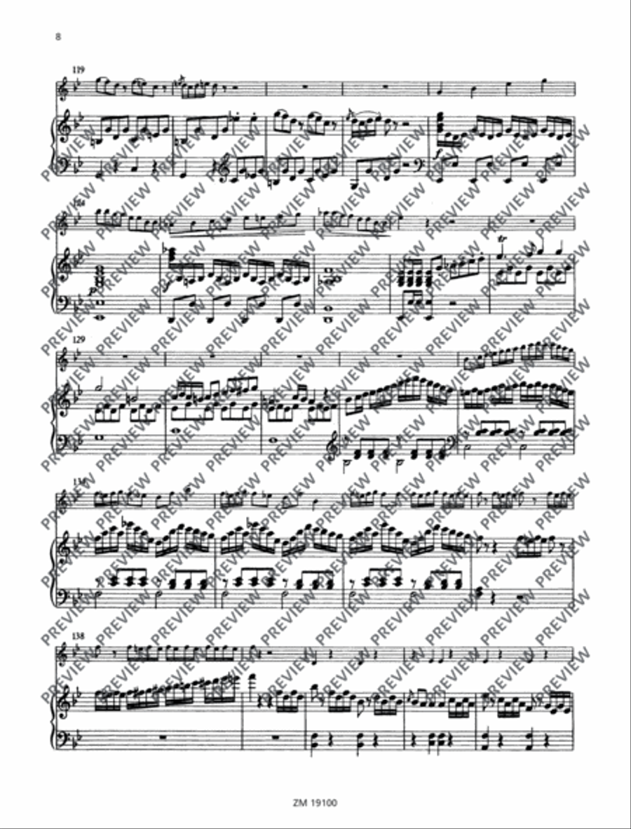 Sonata Sonata Flute Solo scores gallery preview page 9