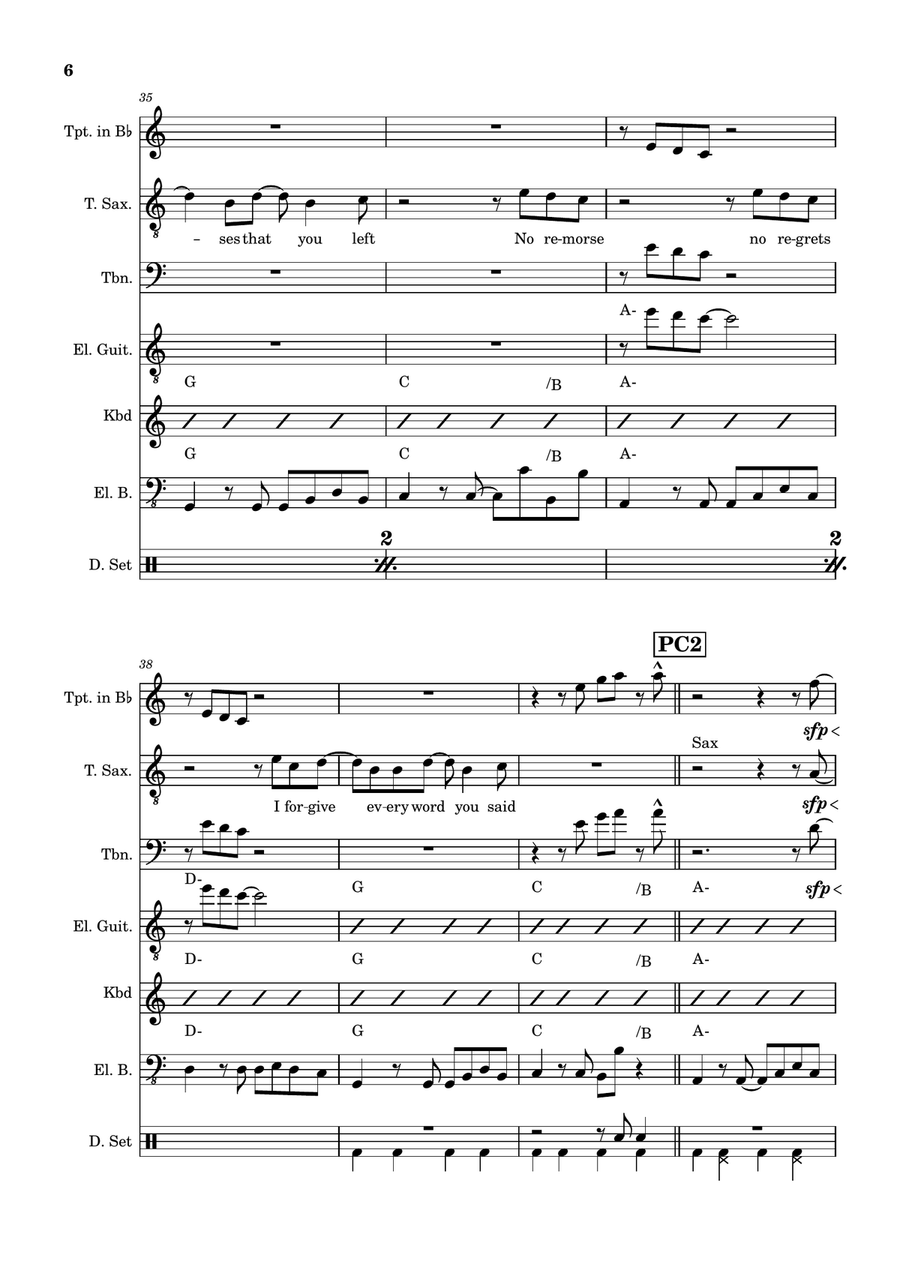Flowers Voice scores gallery preview page 6