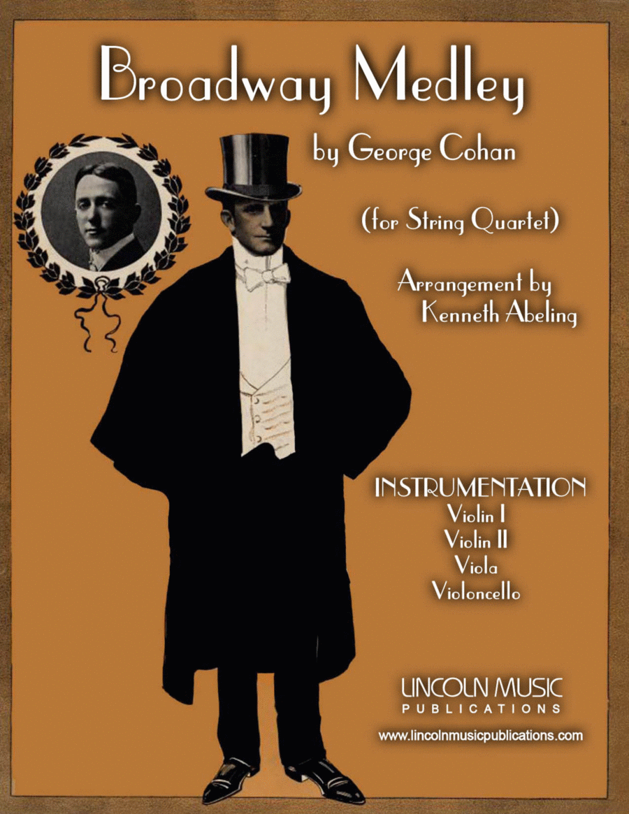 Broadway Medley (for String Quartet) String Quartet scores gallery preview page 1
