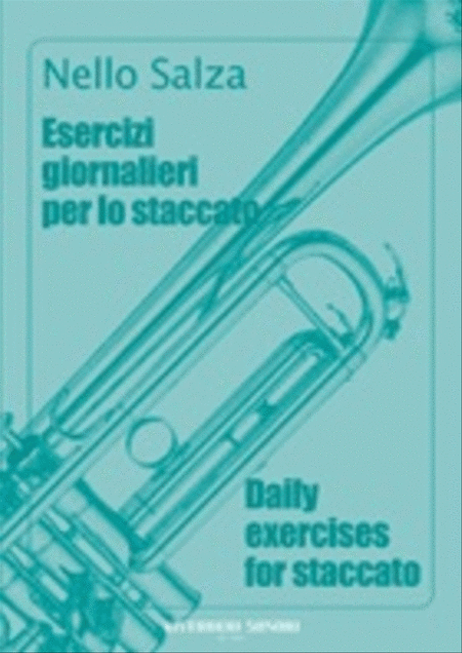 Esercizi giornalieri per lo staccato Trumpet Solo scores gallery preview page 1