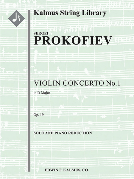 Violin Concerto No. 1, Op. 19