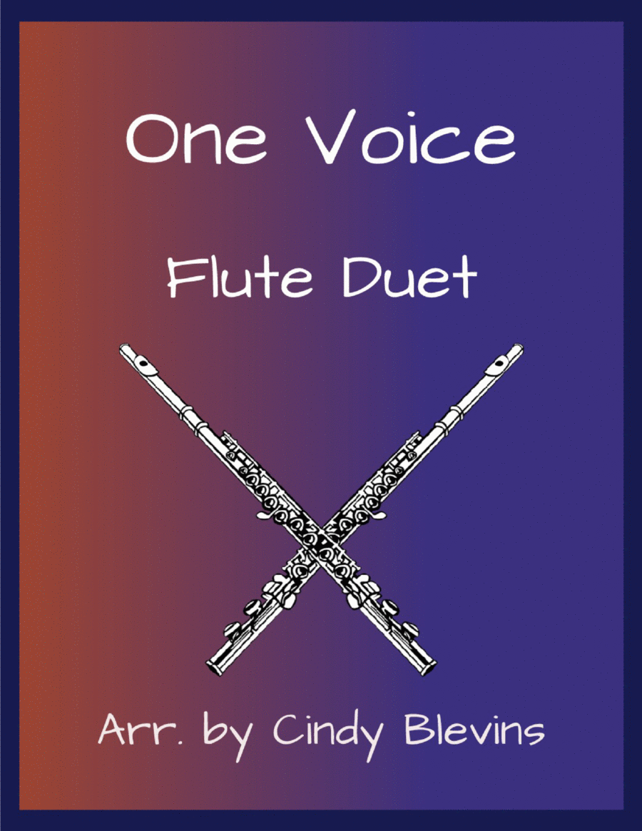 One Voice Flute Duet scores gallery preview page 1
