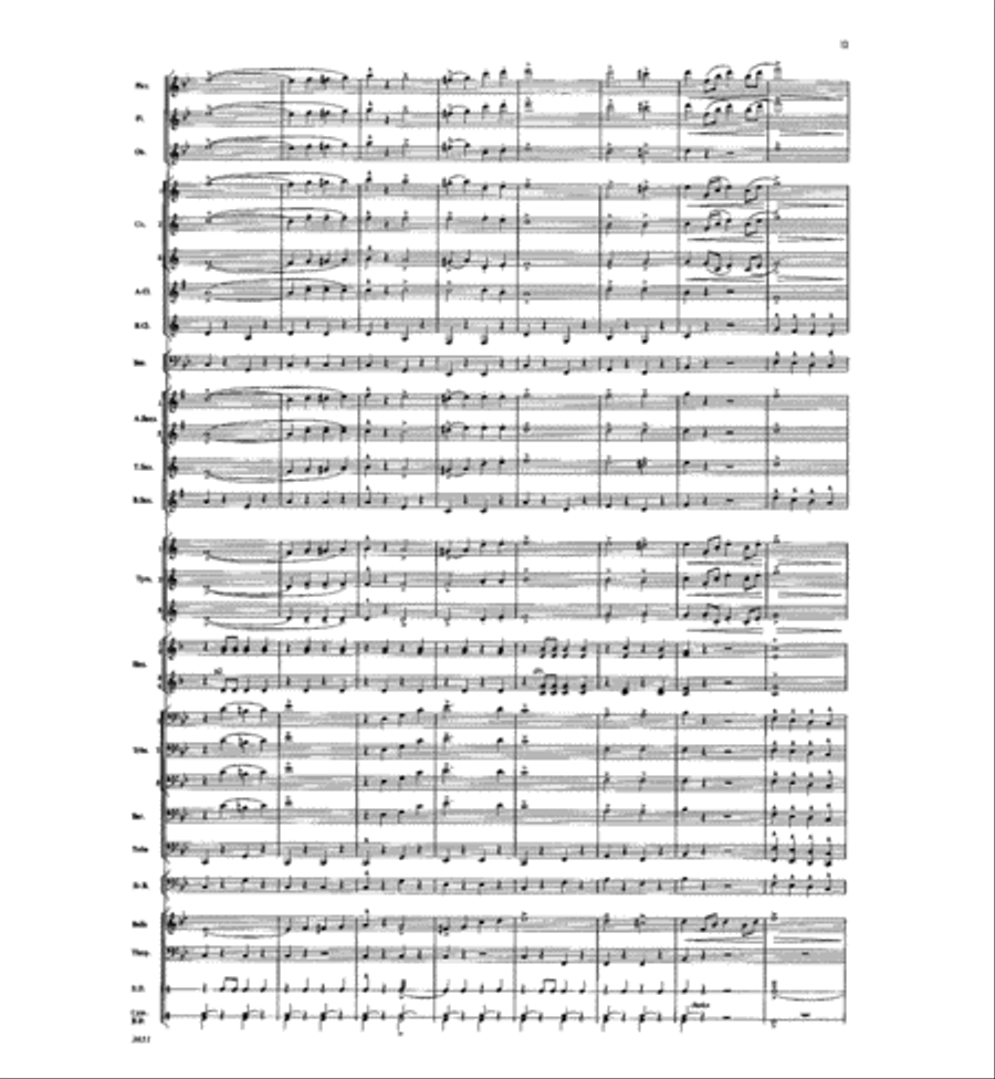 Allied Honor Allied Honor Concert Band scores gallery preview page 12