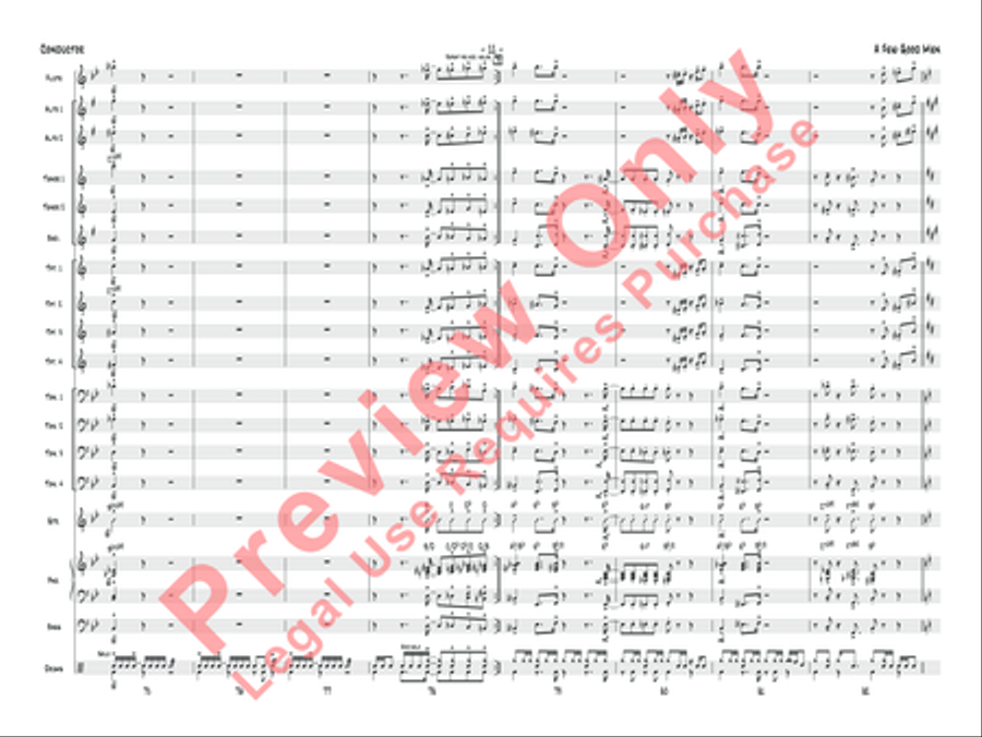 A Few Good Men Jazz Ensemble scores gallery preview page 12