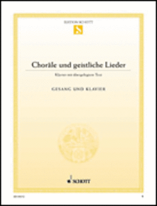 Book cover for Chorales And Sacred Songs Piano