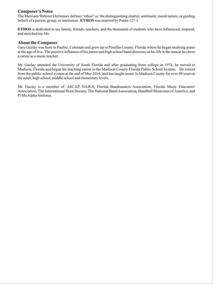Ethos Concert Band scores gallery preview page 2