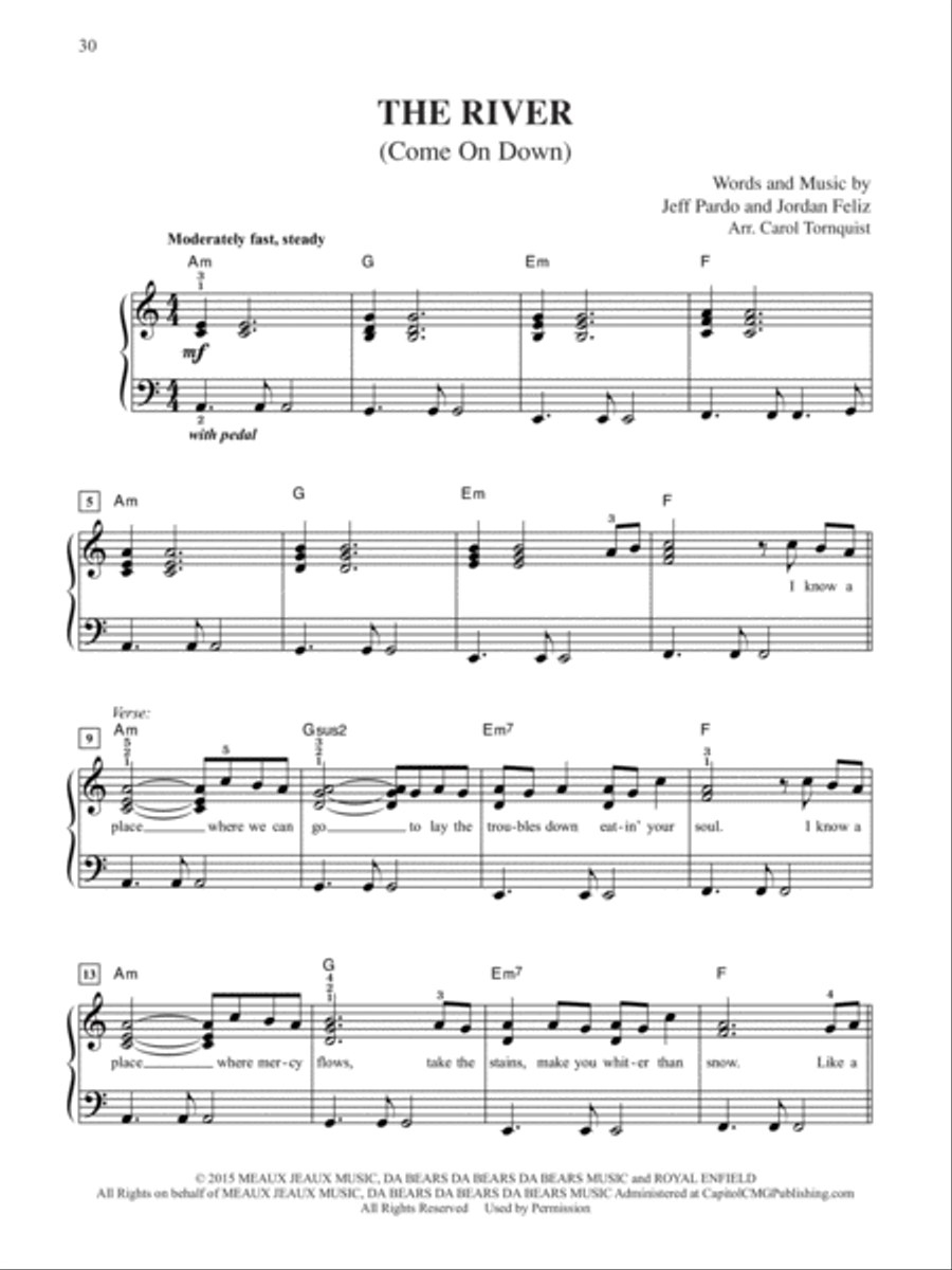 2016 Greatest Christian Hits Easy Piano scores gallery preview page 5